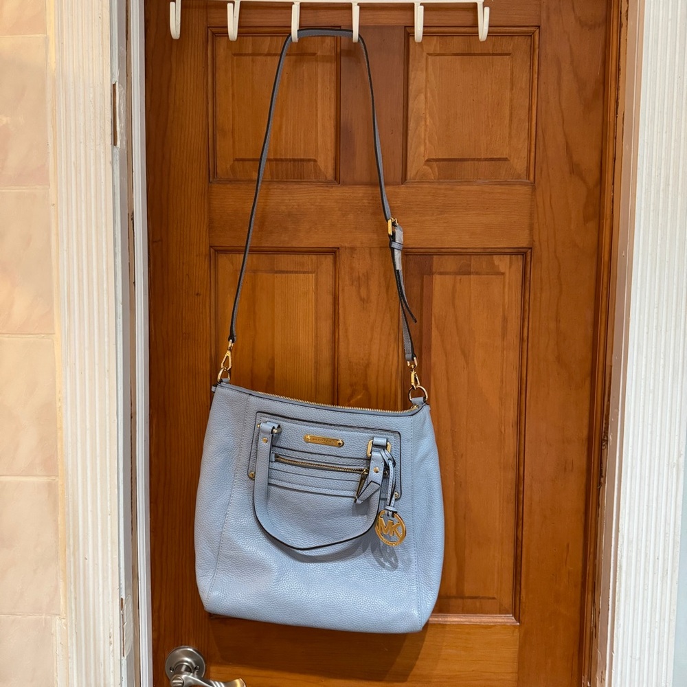 NWT Michael Kors light blue purse - Picture 10 of 11
